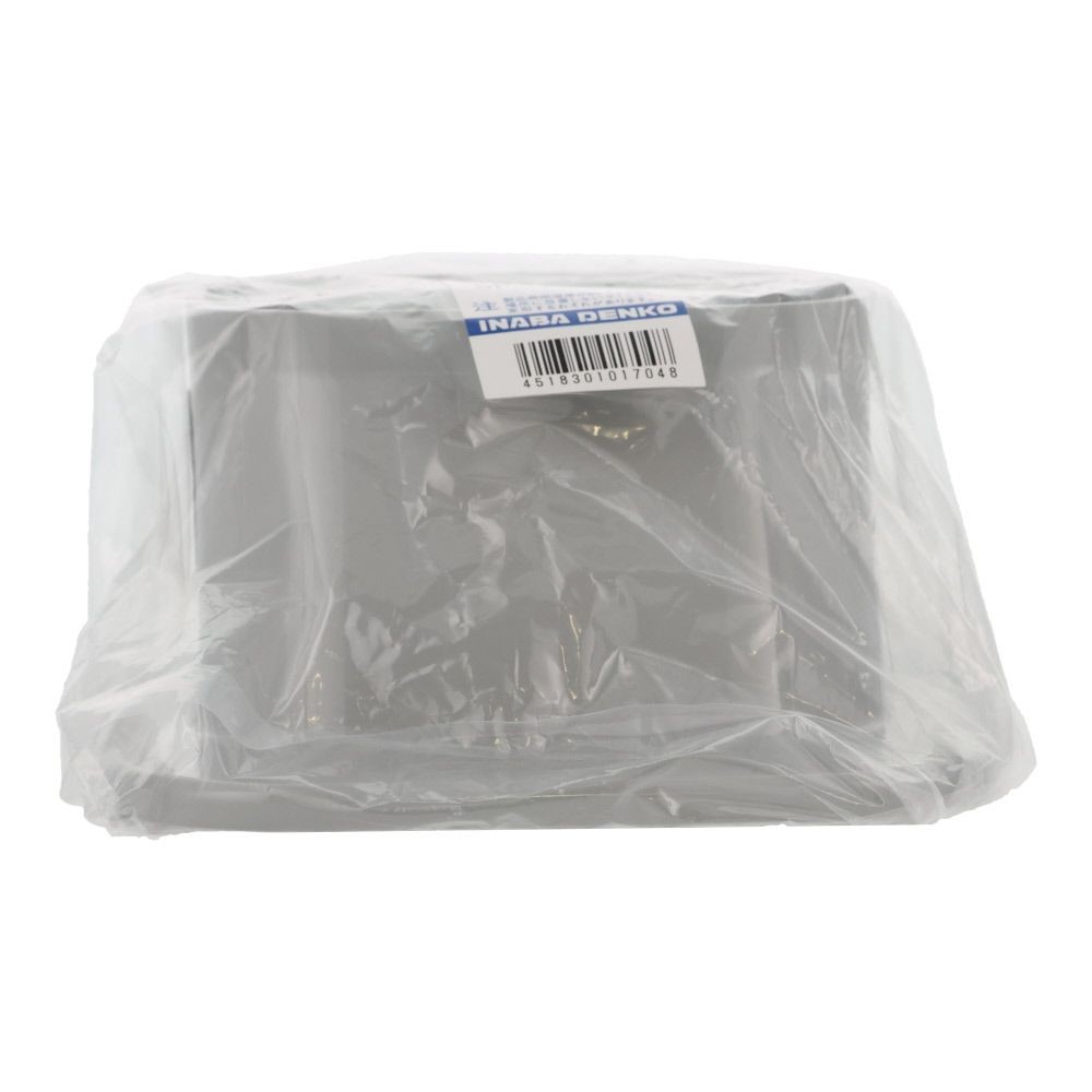 因幡電工 スリムダクトSD用 シーリングキャップ SP-100, グレー, 100用