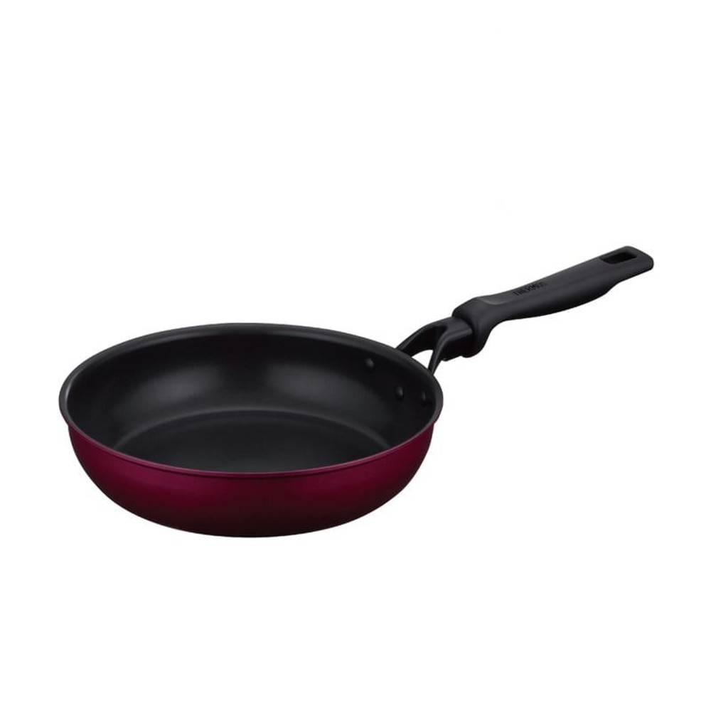 サーモス　ＩＨフライパン ＫＦＭー０２４ Ｒ, レッド, 24cm