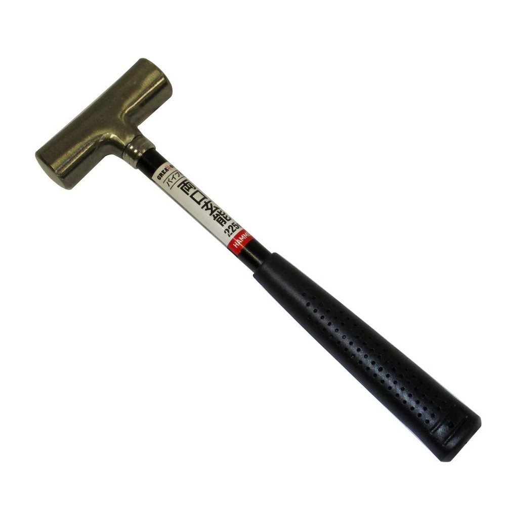 グレートツール パイプ柄両口玄能 頭225g 478108708, 両口タイプ, 225g