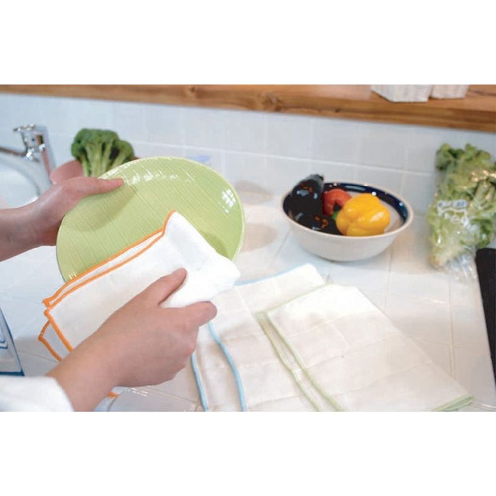 お台所や食卓に　綿ガーゼふきん　5枚組, その他カラー１, その他サイズ１