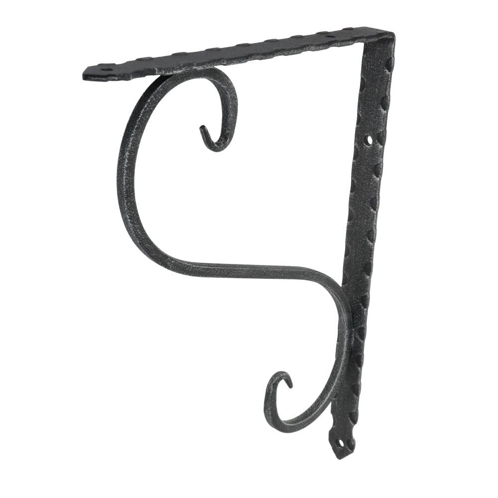 ＫＧＹ　鍛冶屋の棚受　２００&times;２７５ｍｍ　黒, ブラック, 200&times;275mm