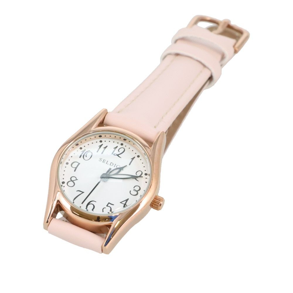 クレファー　日本製ウォッチ, ピンク, レディース