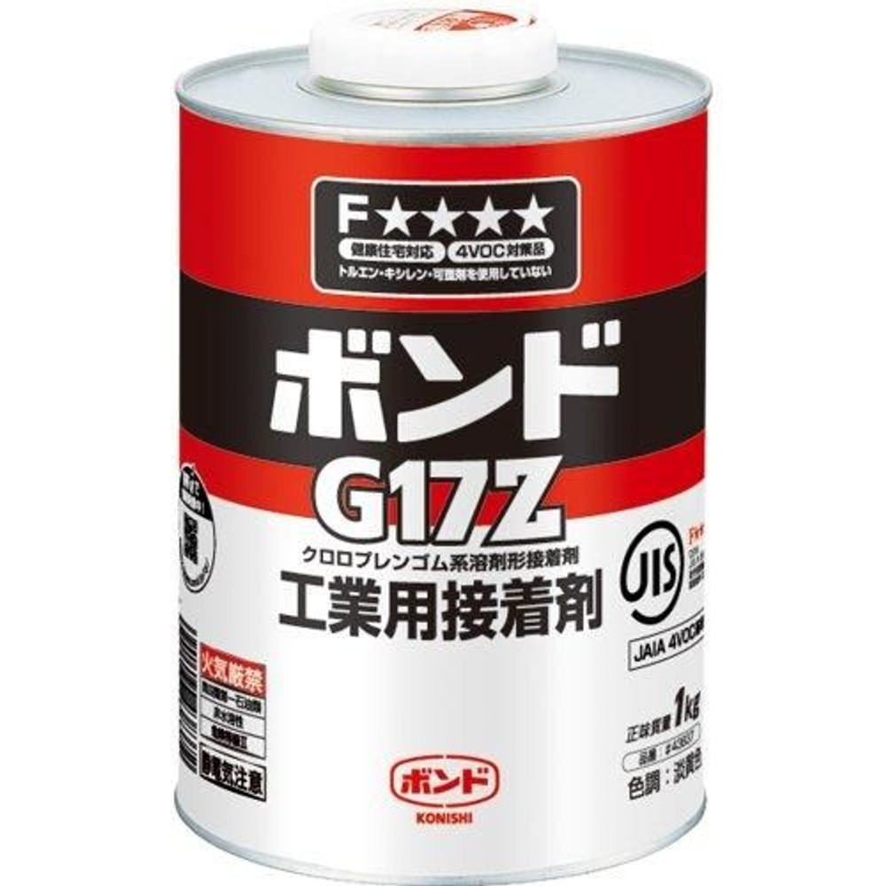 コニシ 速乾ボンドG17Z 1kg, 淡黄色, 1.0kg
