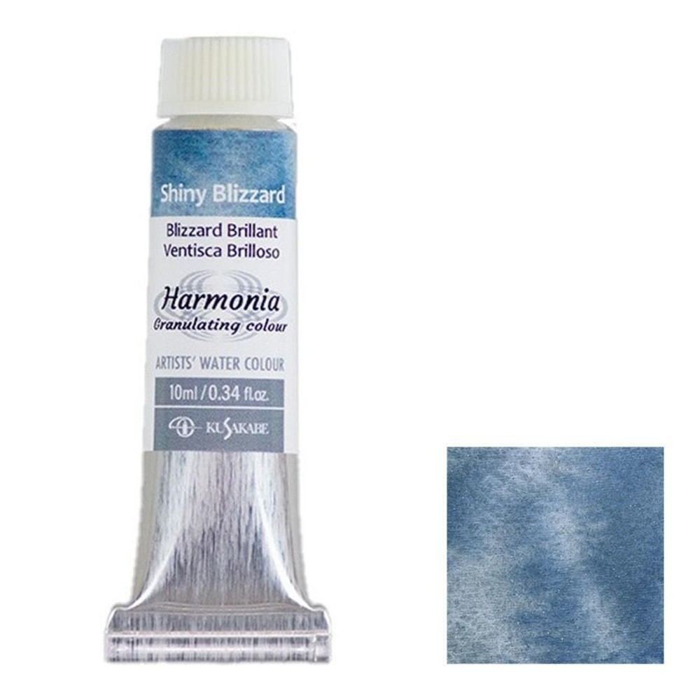 クサカベ ハルモニア 10ml 13 シャイニーブリザード 透明水彩絵具, 13 シャイニーブリザード, 10ml