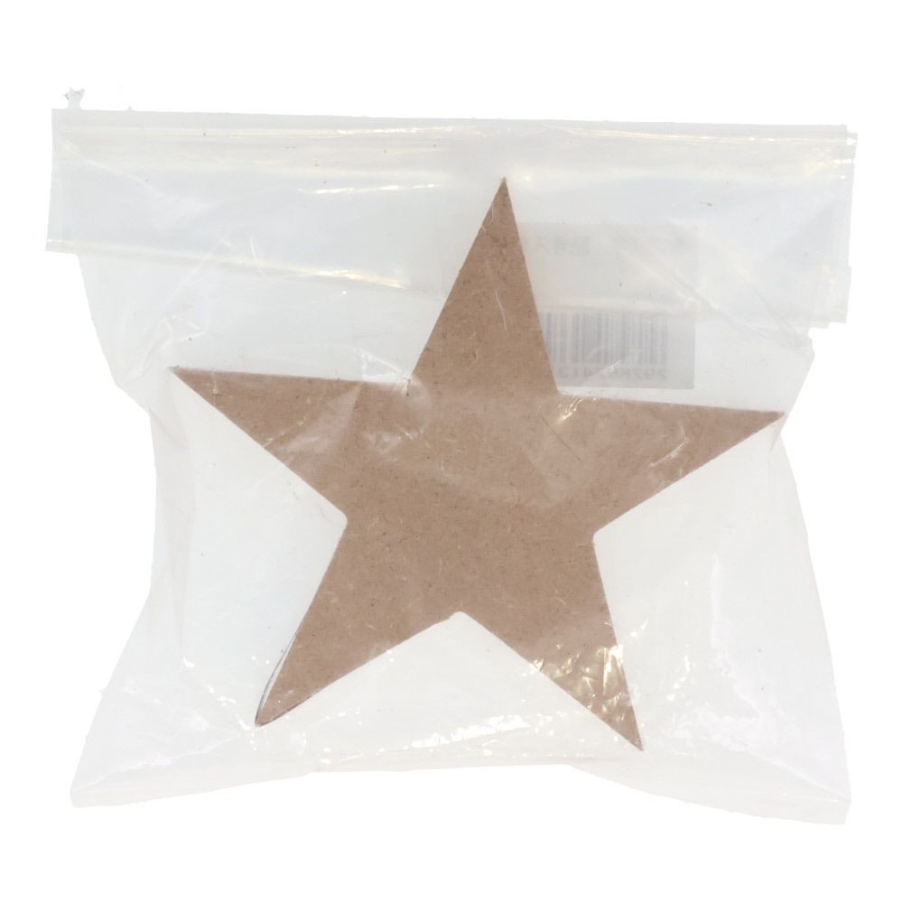 切文字　記号スター, 茶, 記号