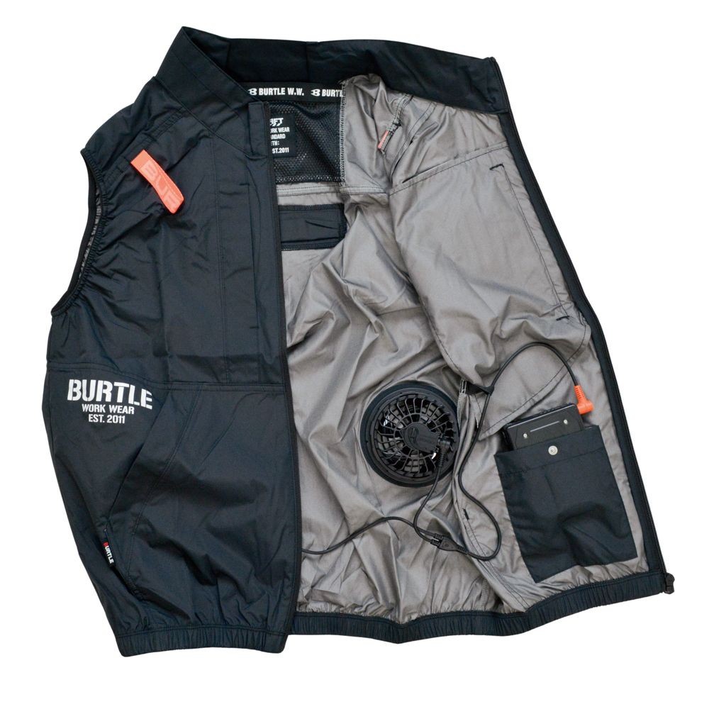 エアークラフト ACベスト AC2014 ブラック, ブラック, Mサイズ