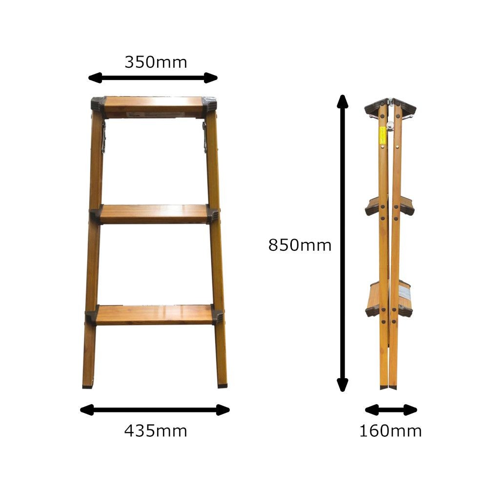 アルミステップ木目調, 木目調（1段）, 1段