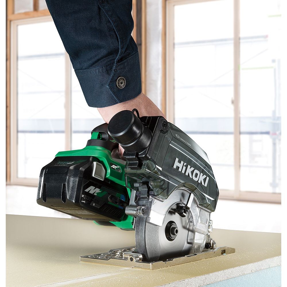 ハイコーキ　HIKOKI ３６Ｖ集じん丸のこ（蓄電池１個、充電器付き） C3605DYB (XPSZ), グリーン, C3605DYB (XPSZ)