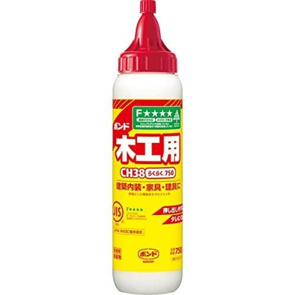 コニシ ボンド 木工用 CH38 らくらくボトル 750g, 木工用, 750g