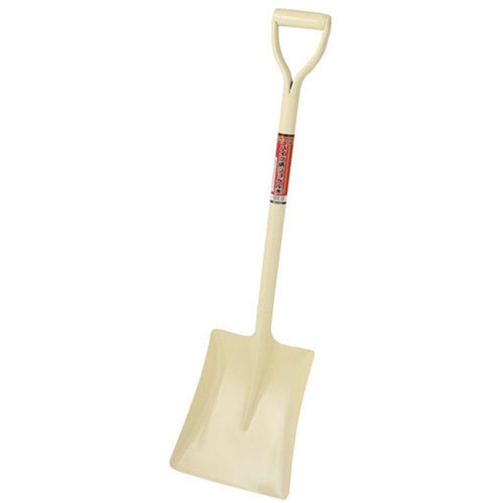ＺＡＣ　パイプ柄ショベル　角, ベージュ, 角型