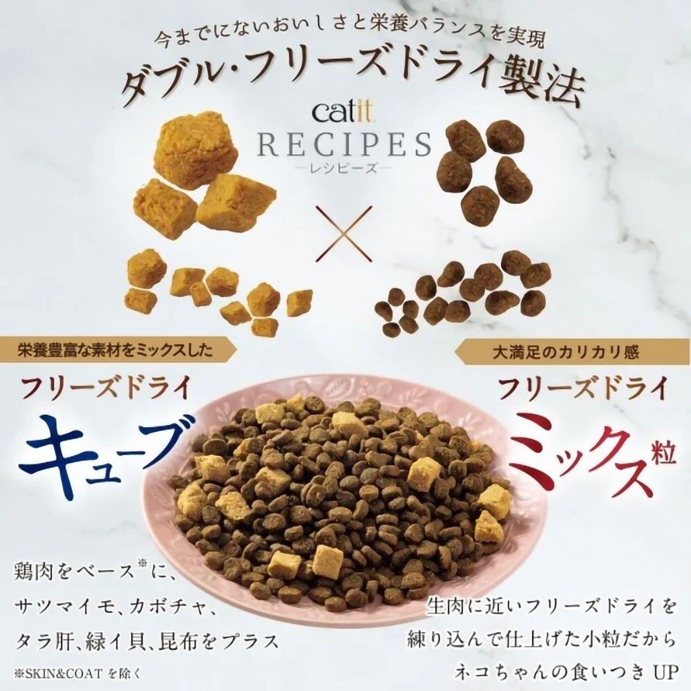 ジェックス Catit Recipes SENIOR シニア猫用 11歳から 400g, 11歳から, 400g
