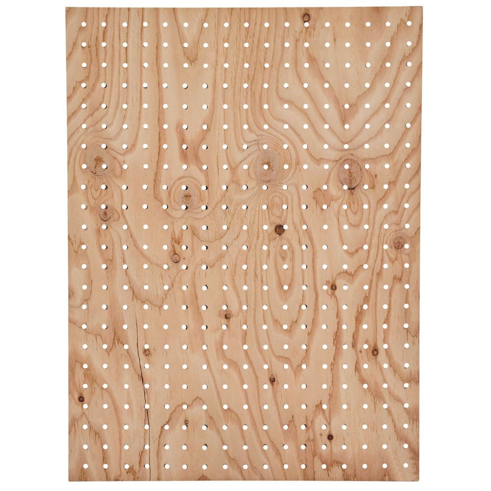 カットシャビー有孔ＬＢ　約幅４４０ｍｍ ５．５ｍｍ厚, ログブラウン幅440(590), 長さ590mm