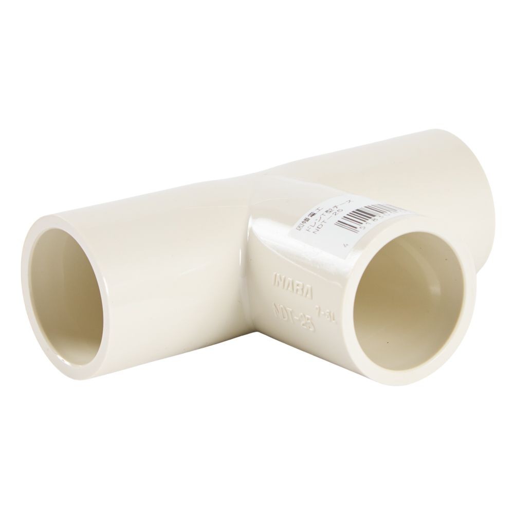 屋内外用ネオドレンパイプ用 T型チーズ NDT-25, その他カラー１, その他サイズ１
