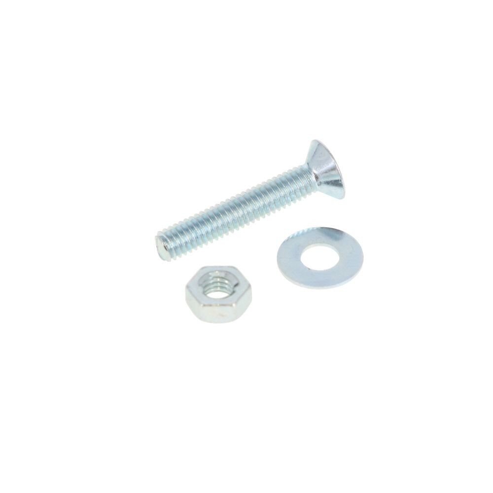 ＤＯー３５２　小ネジ　皿　Ｍ３．５ｘ２０, ユニクロメッキ, M3.5&times;20mm