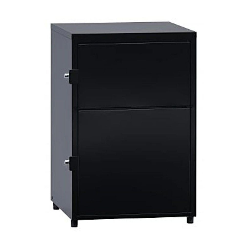 グリーンライフ 二段宅配ボックス レシーボ TR2-4568（BK）, ブラック, 幅452mm&times;奥行454mm&times;高さ680mm