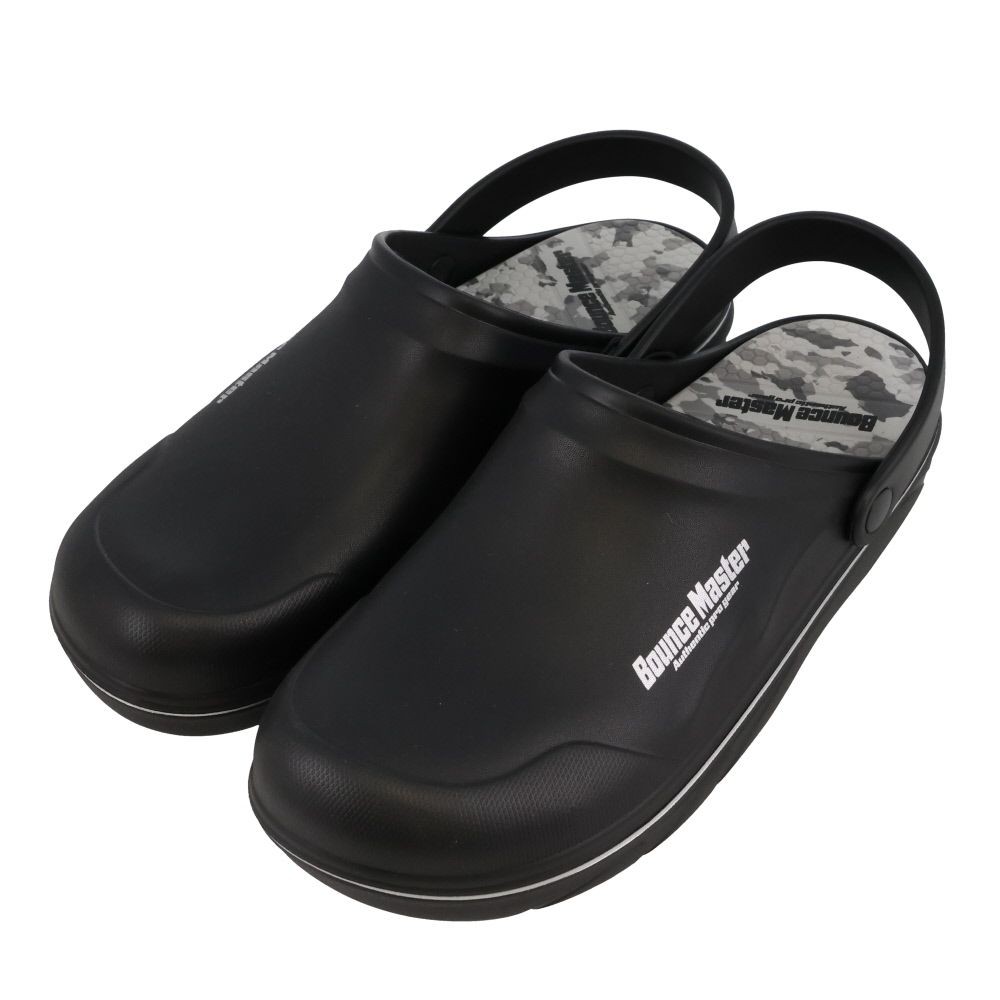 紳士　ＢＭ防滑高弾力　タウンサンダル　ＢＫＧＹ　３Ｌ, ブラック&times;グレー, 3Lサイズ