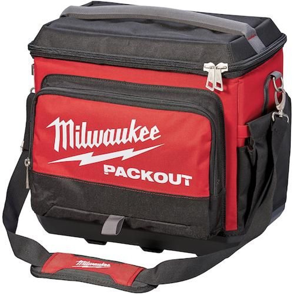 Milwaukee ミルウォーキー PACKOUT ソフトクーラー 48-22-8302N, レッド＋ブラック, 20L