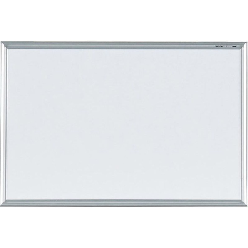 馬印　スチールホワイトボード　無地　45×30　ＭＶ1Ｐ, ホワイト, 460×310mm