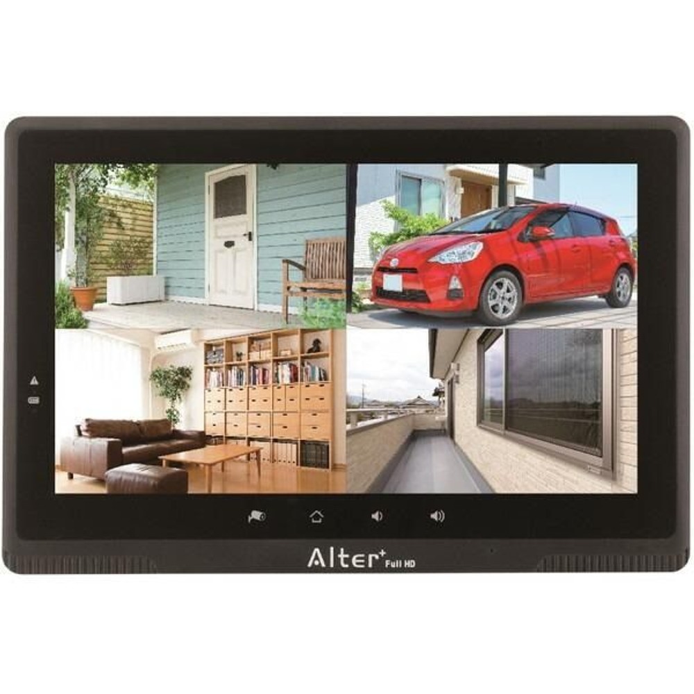 キャロットシステムズ AFH-101 フルHD無線カメラ&10インチモニターセット, ブラック, AFH-101