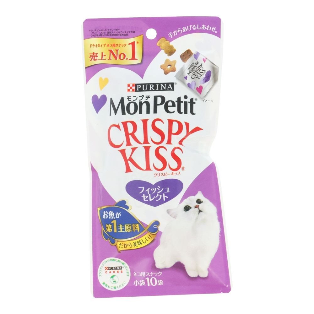 ネスレ　クリスピーキッス　フィッシュセレクト　３０ｇ, フィッシュセレクト, 30g