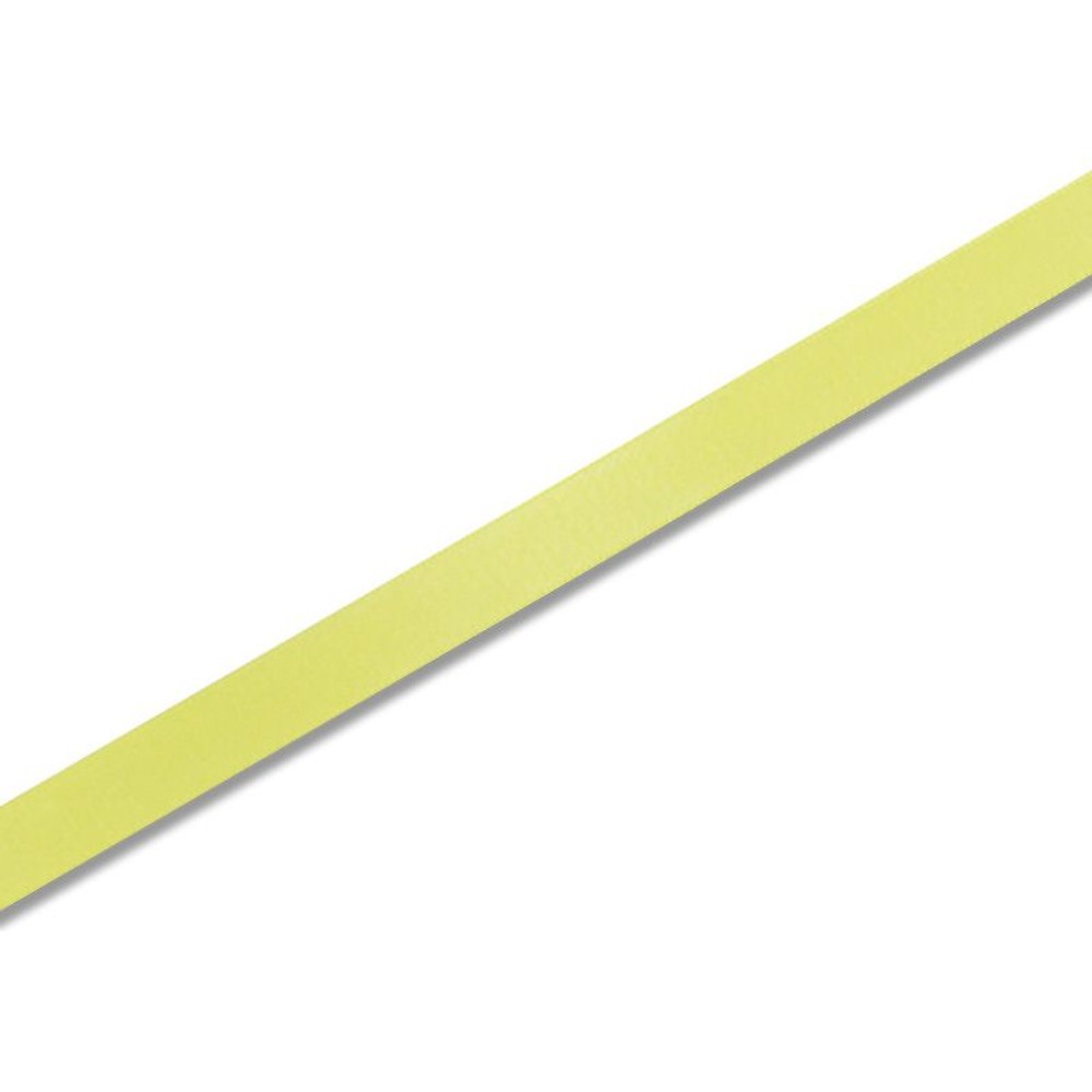 シングルサテンリボン　20m巻　黄色, 黄色(3mm), 3mm