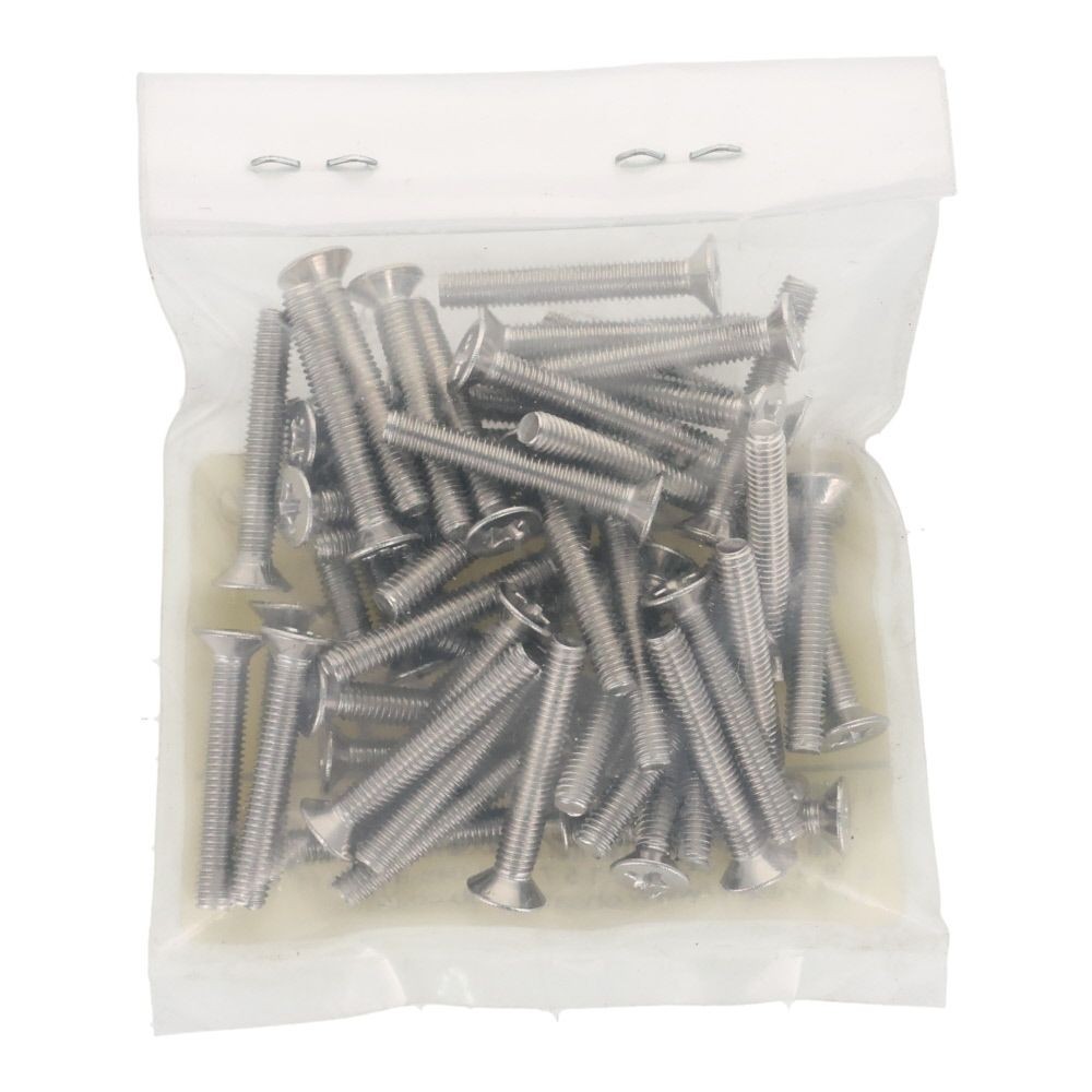 ＯＨＳＡＴＯ　ステンレス　小ねじ　皿　Ｍ３&times;２０　５０入, ステンレス, 50個入り