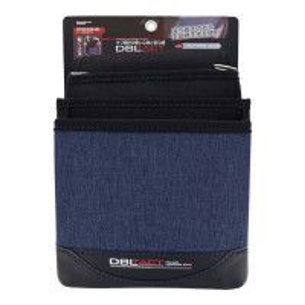 DBLTACT 3段腰袋　杢ブラックDTM-03S, ブラック, DTM-03S