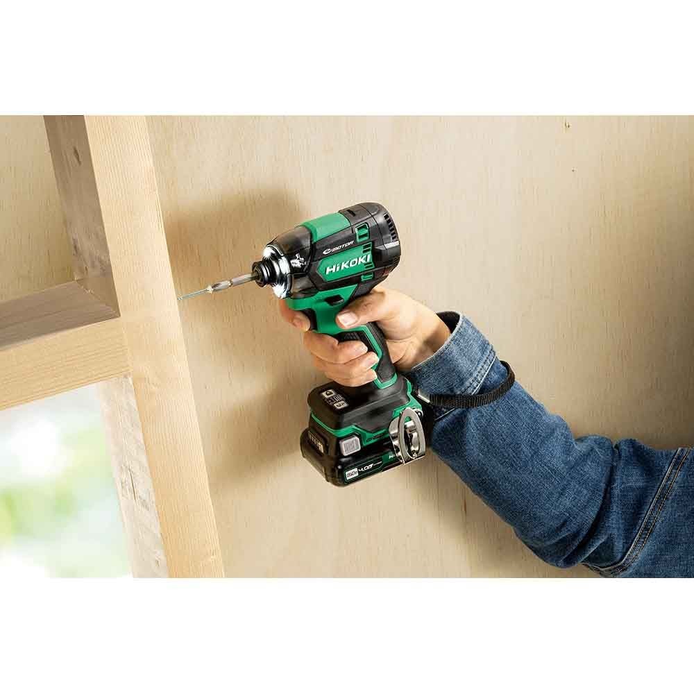 ハイコーキ　HiKOKI 10．8Ｖインパクトドライバ WH12DCA (2LS), アグレッシブグリーン, WH12DCA (2LS)