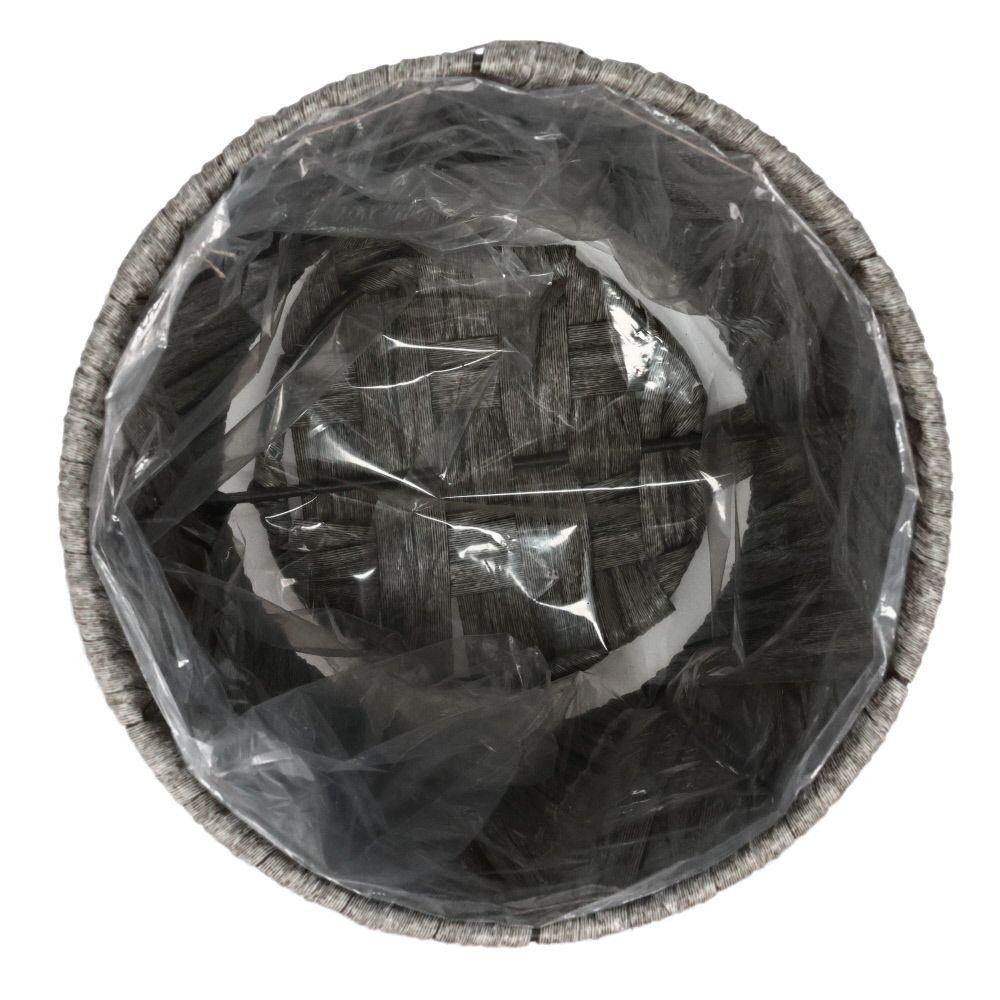 ビニールバスケットＬ, グレー, Lサイズ