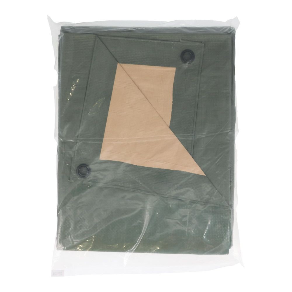 リバーシブルシート２０００　２．７×３．６, ダークグリーン/ベージュ, 2.7×3.6