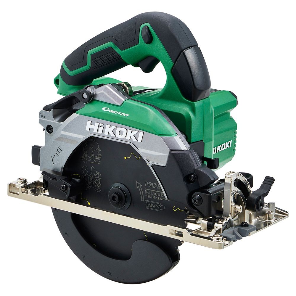 ハイコーキ　HIKOKI １８Ｖ丸のこ（蓄電池２個、充電器付き） C1806DB (2XPZ), グリーン, C1806DB (2XPZ)