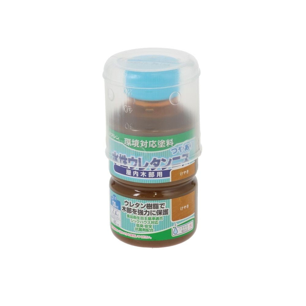 水性ウレタンニス　130mL　けやき, つやありけやき, 130ml