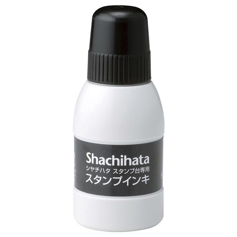 シャチハタ　スタンプ台専用インキ　小　ＳＧＮー40, 黒, 40ml