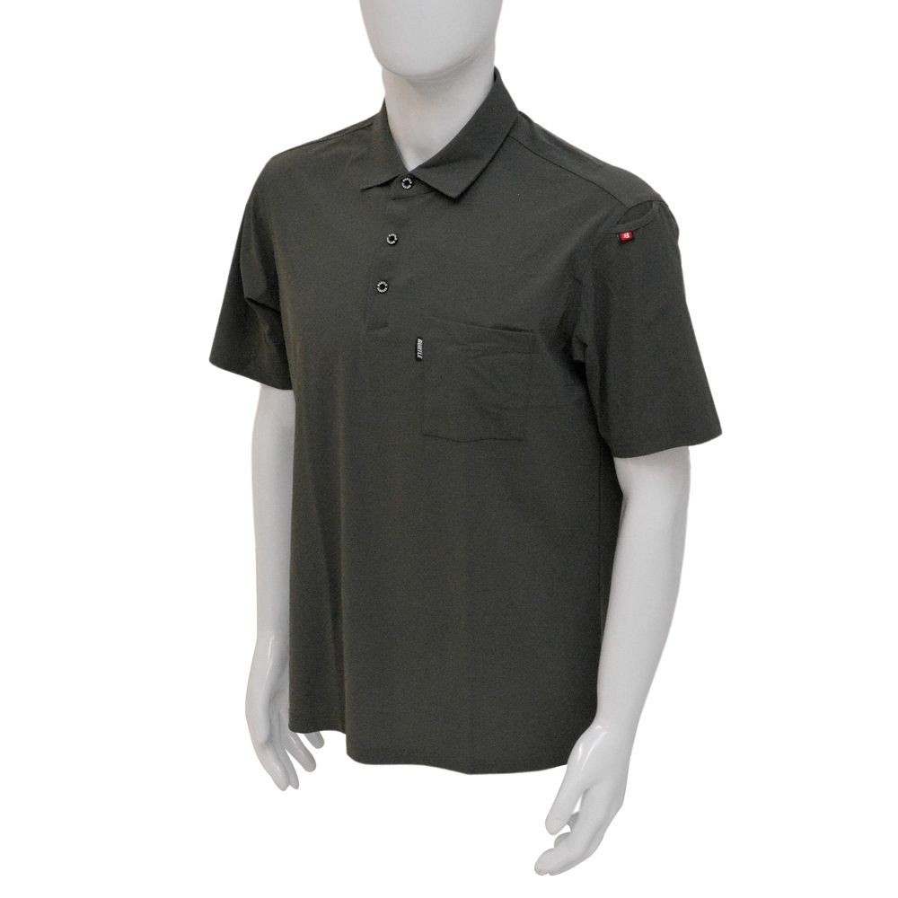 BURTLE（バートル） 237 半袖シャツ, ホワイト, Mサイズ