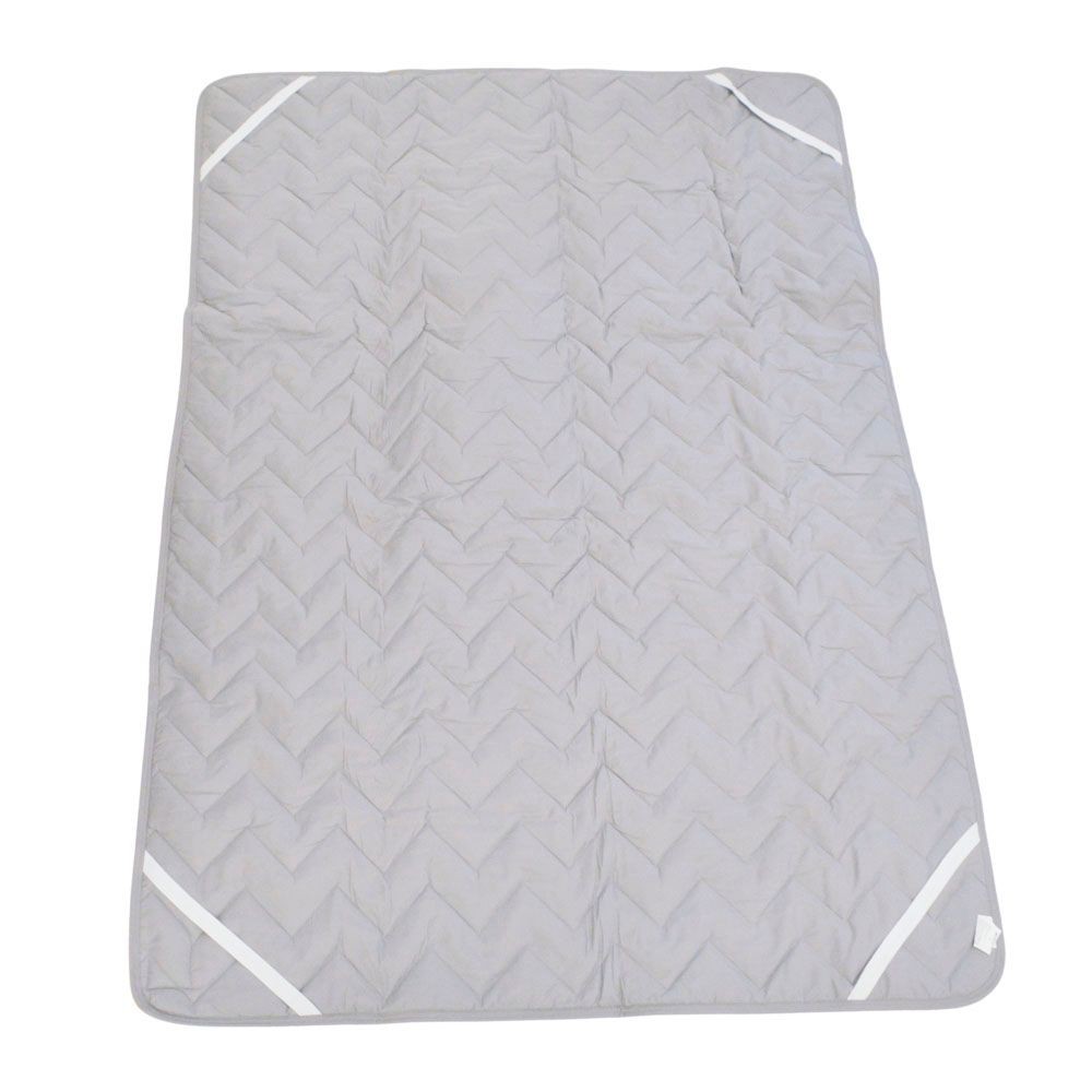 WIZ'A ウイザ　除湿シート入洗えるベッドパッド, グレー, ダブル