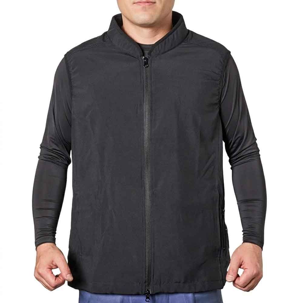 【2026年モデル】ウイザ　WIZ'A　スタンダード空調ウェア　ベスト　ブラック, ブラック, Sサイズ