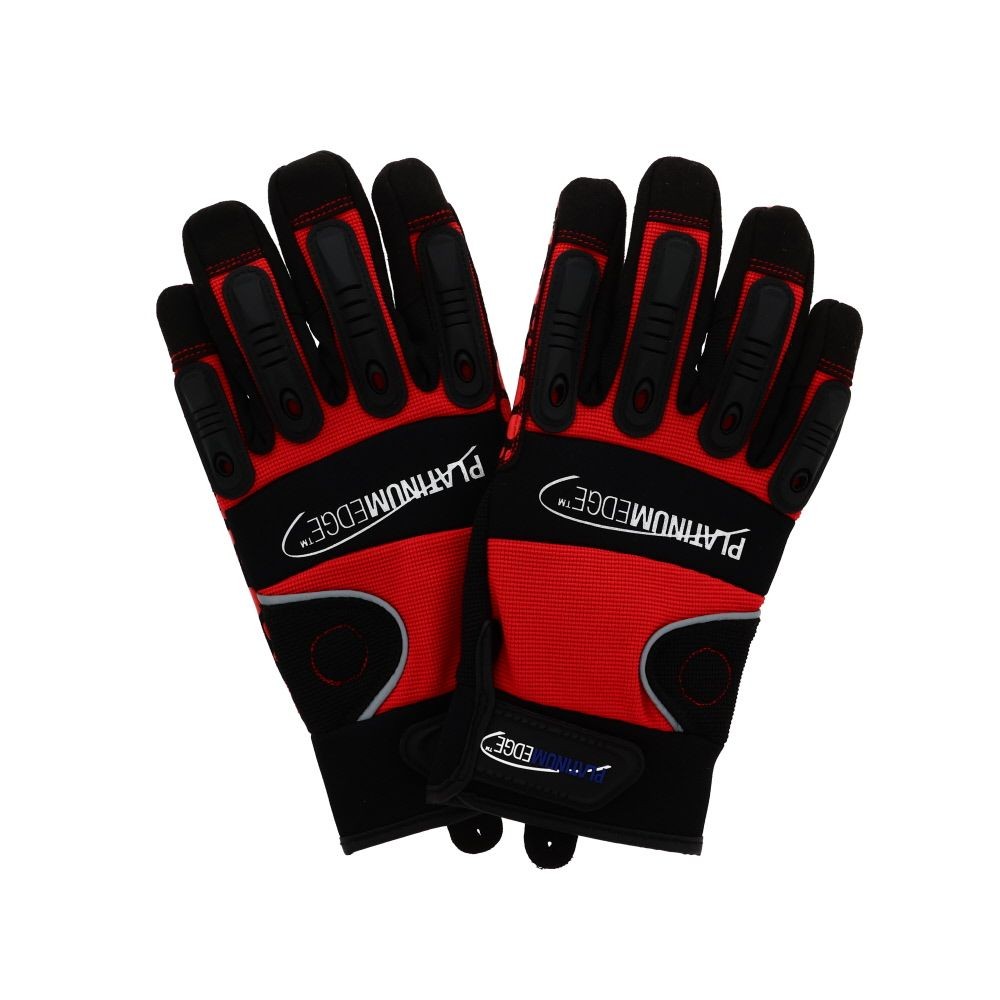 ワーキンググローブ　超すべり止め, レッド（M）, Mサイズ