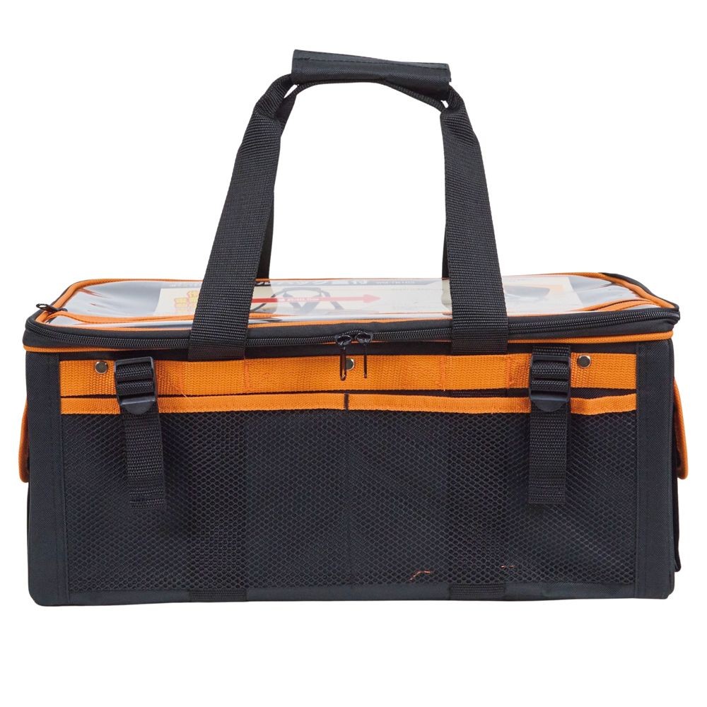 ＷＭ　ツールバッグ蓋付　ＷＭーＴＢ１０３, オレンジ・ブラック, 蓋付