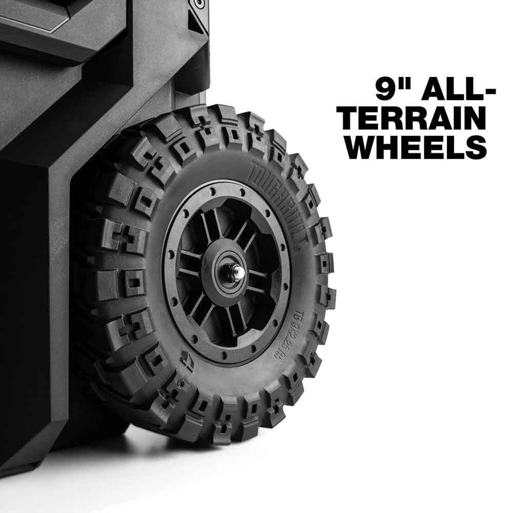 【数量限定】TOUGHBUILT（タフビルト）STACK TECH(スタックテック) 　ウィールツールボックス70, ブラック, TB-B1-B-70R