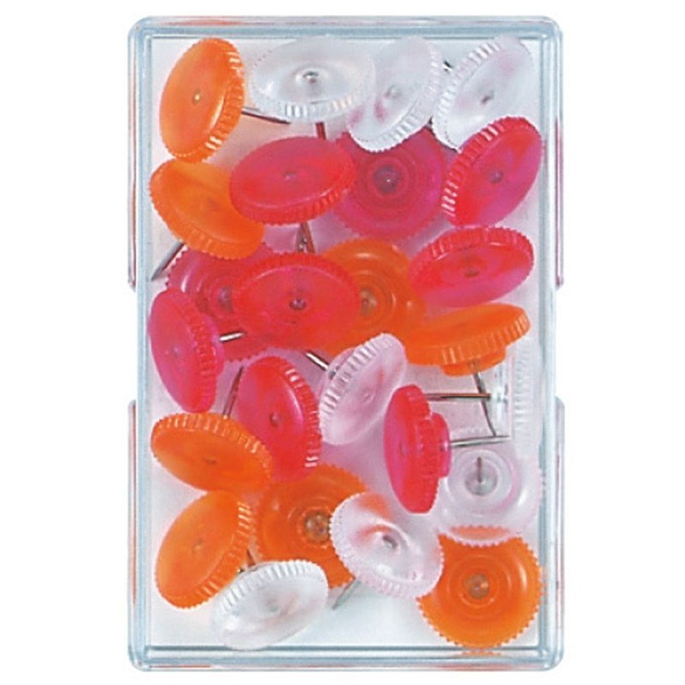 ミツヤ　カラーハイタック　フルーツカラー, クリアフルーツカラー3色アソート, 25本