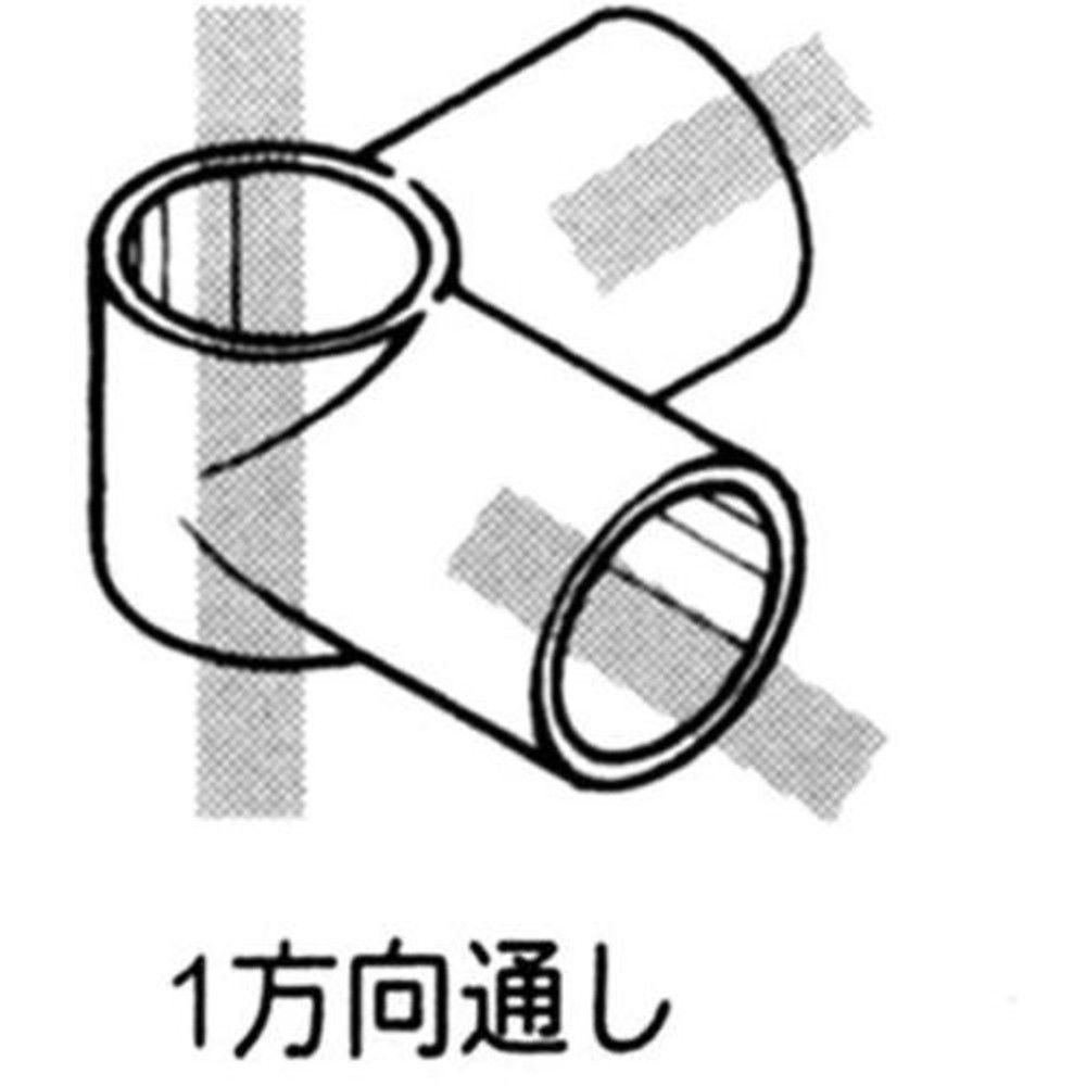 YAZAKI 矢崎化工 イレクタープラスチックジョイント J-119B S 中間コーナー用 Φ28用, アイボリー, J-119B S