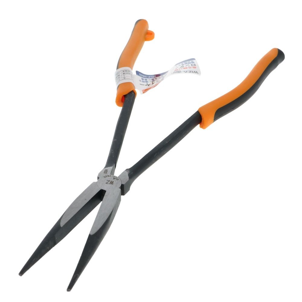 ウィザ WIZ'A　ロングノーズプライヤ　ＧＴＬＰ２８０Ｓ, オレンジ, 全長285mm