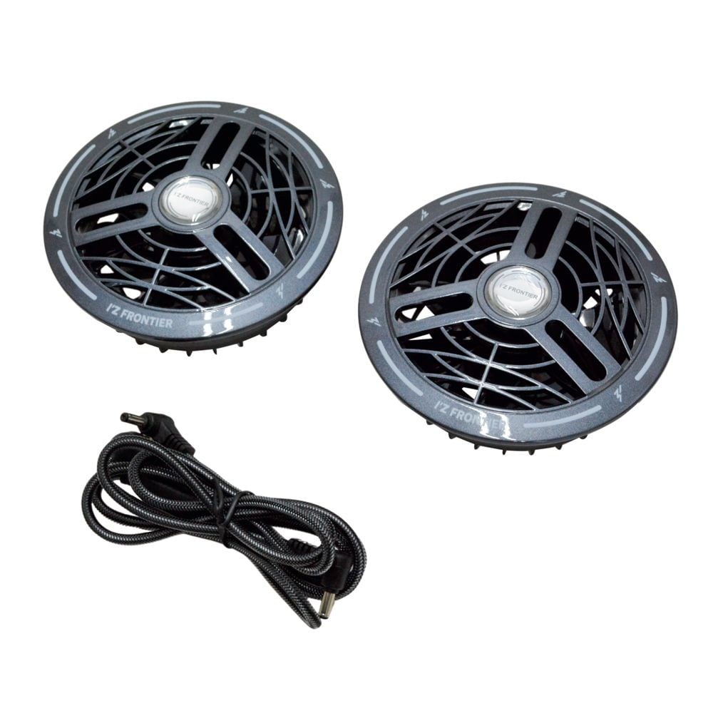 I'Z FRONTIER アイズフロンティア 90022 A.C.C.ファンセット 32V メタリックグレー, メタリックグレー, 32V