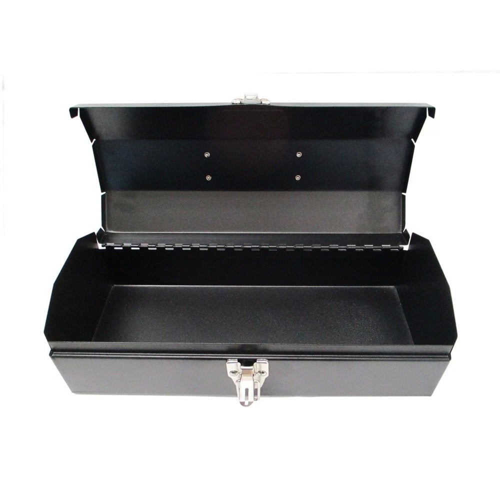 ウィザ WIZ&rsquo;A 山型スチール工具箱 TBH109 黒 360mm, 黒, TBH109