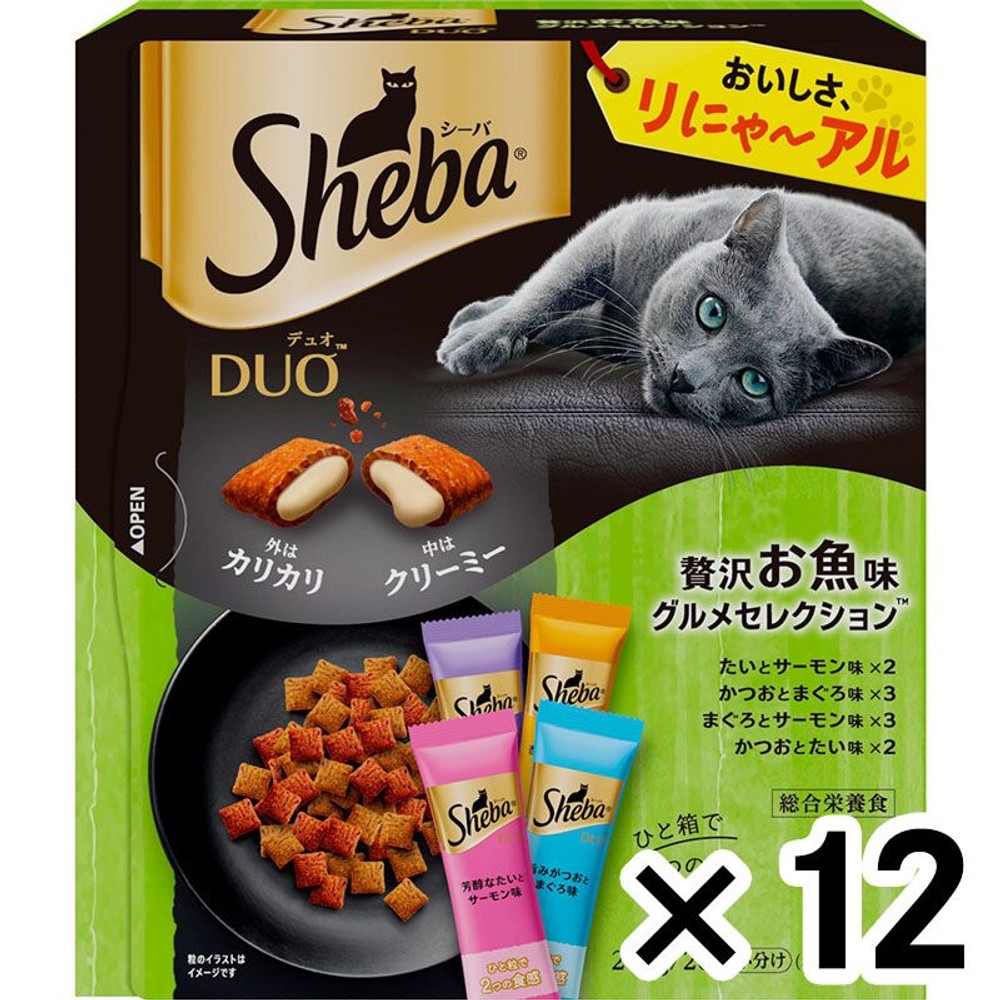 シーバデュオ　贅沢お魚味200ｇ &times;12個セット, 200g, 12個セット