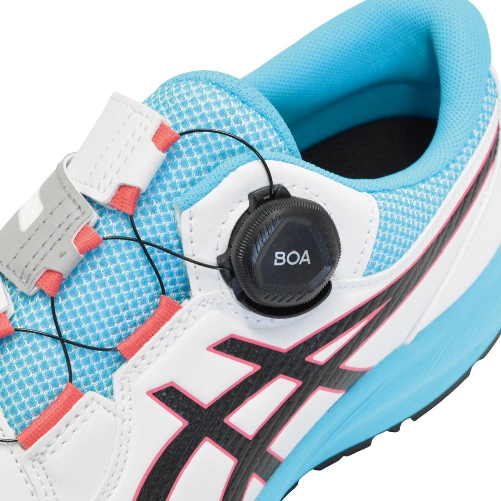 アシックス（ASICS） ウィンジョブCP309 BOA ホワイト&times;ブラック, ホワイト&times;ブラック, 25.0cm