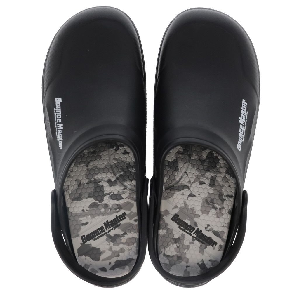 紳士　ＢＭ防滑高弾力　タウンサンダル　ＢＫＧＹ　３Ｌ, ブラック&times;グレー, 3Lサイズ