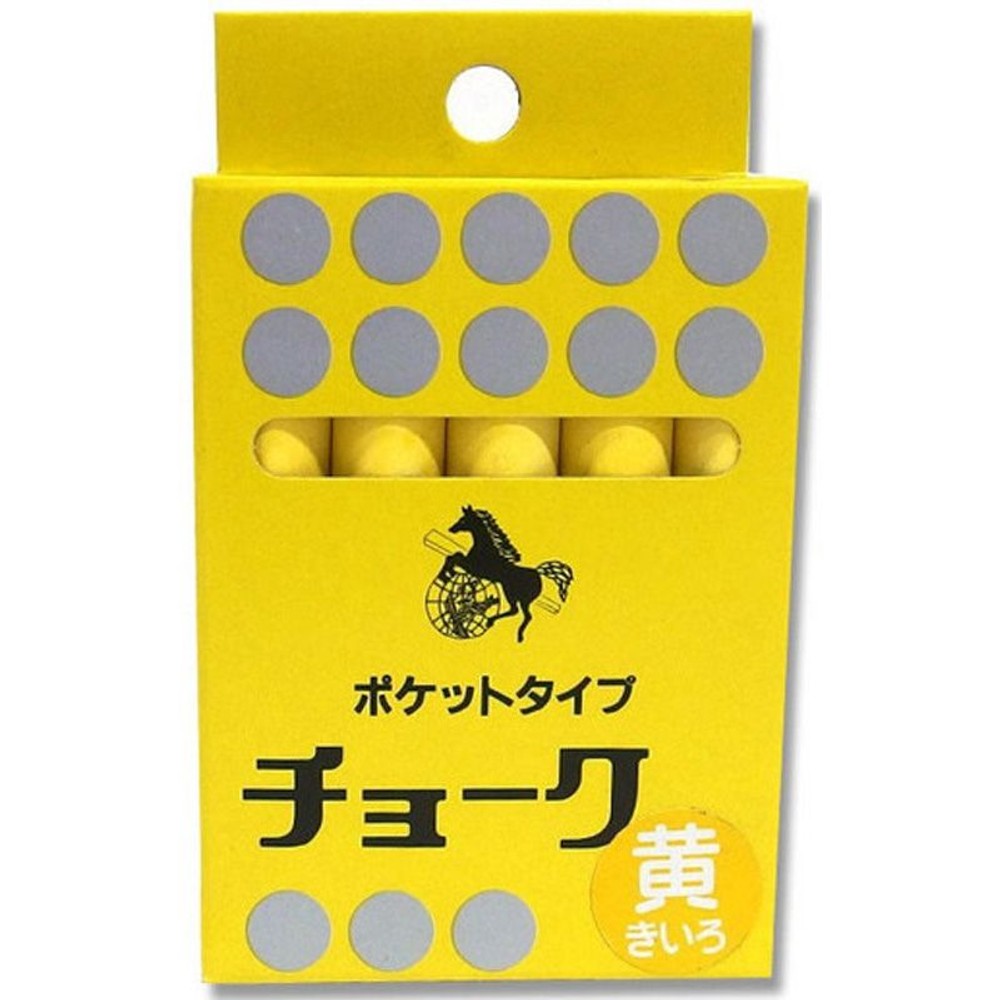 ポケットチョーク　10本入, 赤, 10本入り