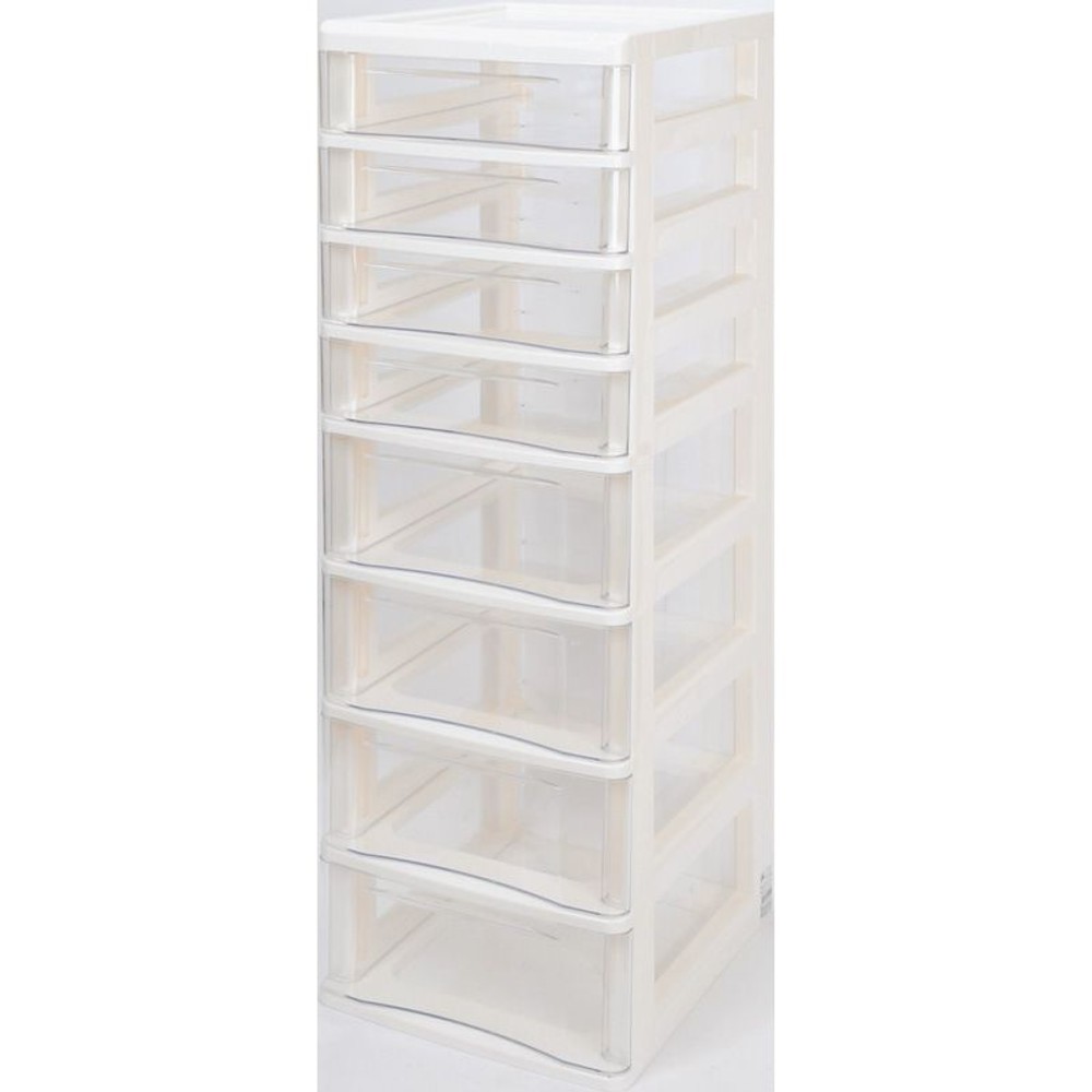 Ｂ4書類ケース　コンビ8段, ホワイト, その他サイズ１