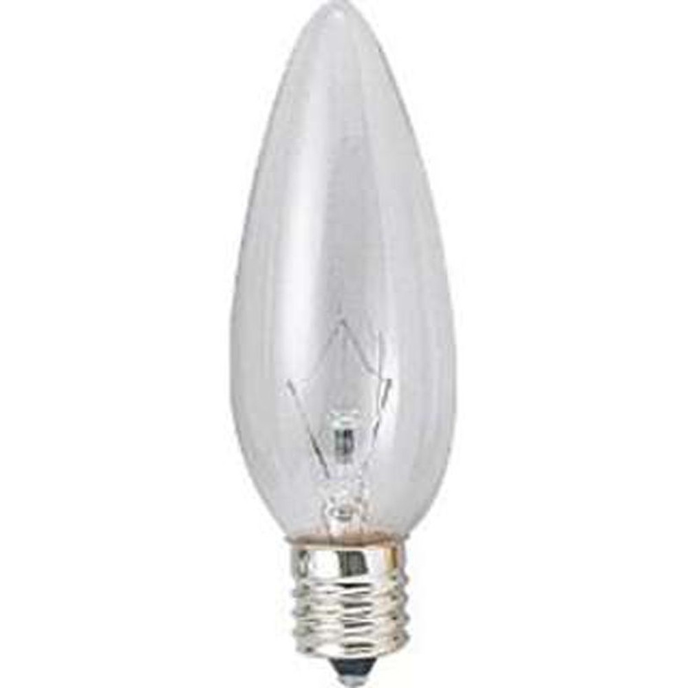 ヤザワ　シャンデリア球10Ｗ, ホワイト, E14 10W